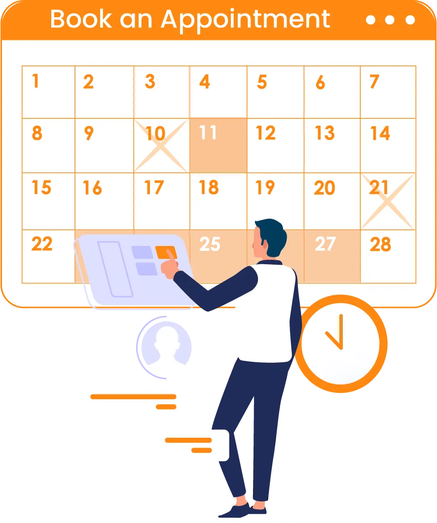 Appointment booking calendar
