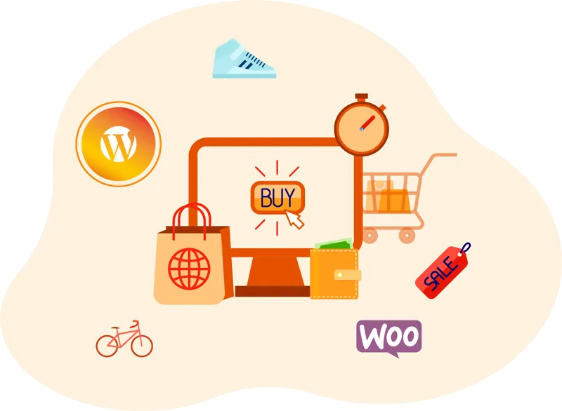 E-commerce development services for WordPress and custom online store solutions
